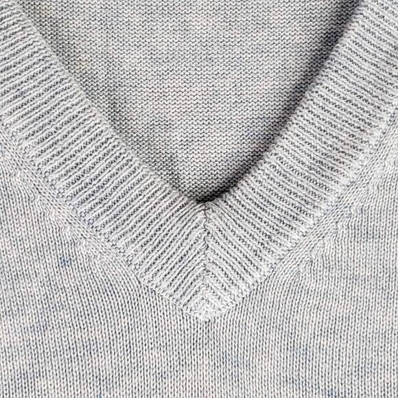 Brooks Brothers Sweater Vest Men's Size XXL Blue Supima Cotton Knit Pullover - Picture 3 of 6